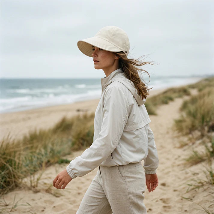 Women's Adjustable Ponytail Sun Cap