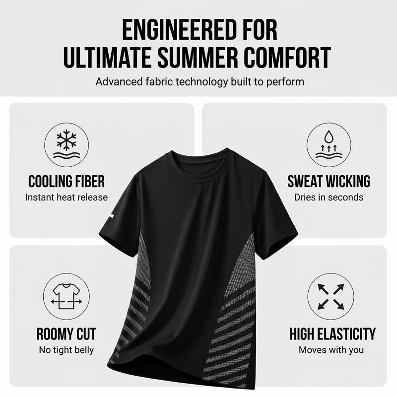 Men’s Quick-Dry Athletic T-Shirt