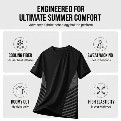 Men’s Quick-Dry Athletic T-Shirt