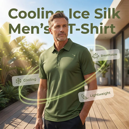 Men’s Lightweight Collared Summer T-Shirt