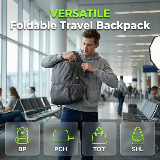Foldable Convertible Travel Backpack