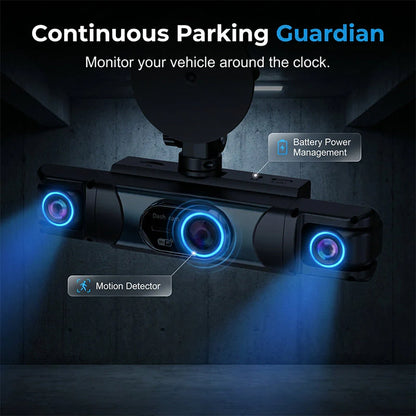 1080P Dual-Lens Wi-Fi Dash Camera
