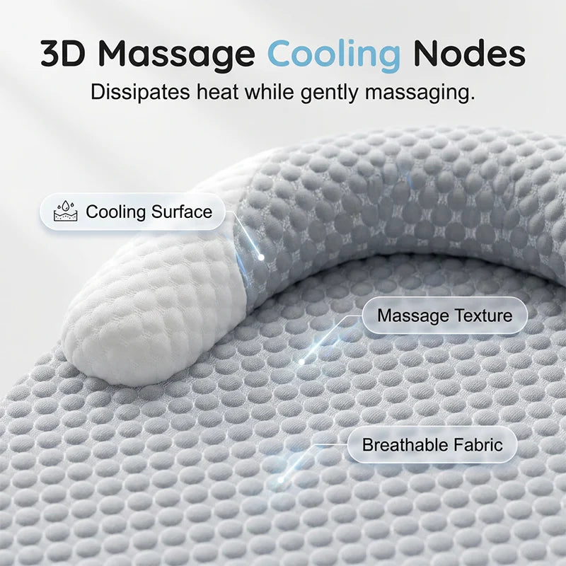 Cooling U-Shaped Pet Bed