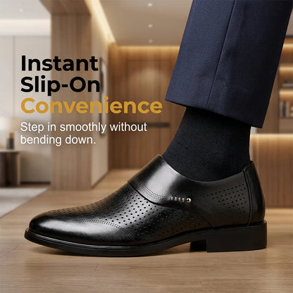 Men’s Perforated Slip-On Dress Shoes