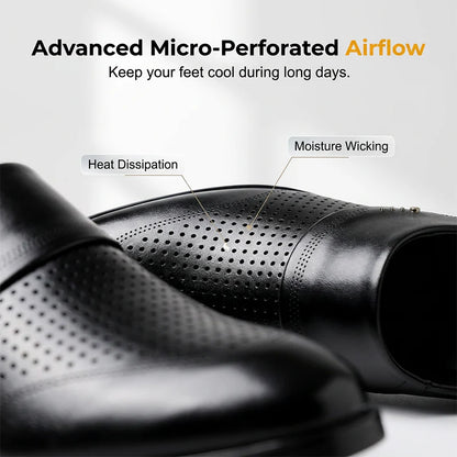 Men’s Perforated Slip-On Dress Shoes