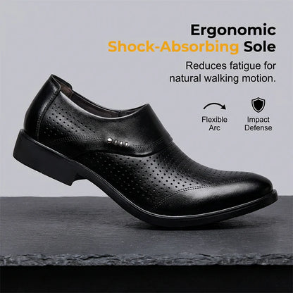 Men’s Perforated Slip-On Dress Shoes