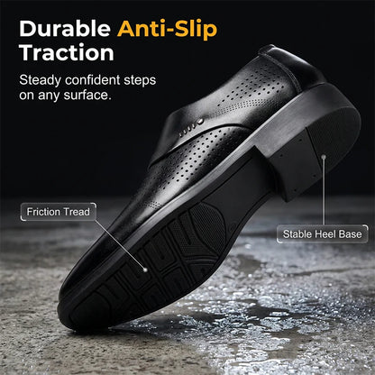 Men’s Perforated Slip-On Dress Shoes