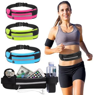 Running Waist Bag with Bottle Holder