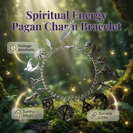 Vintage Symbol Charm Bracelet