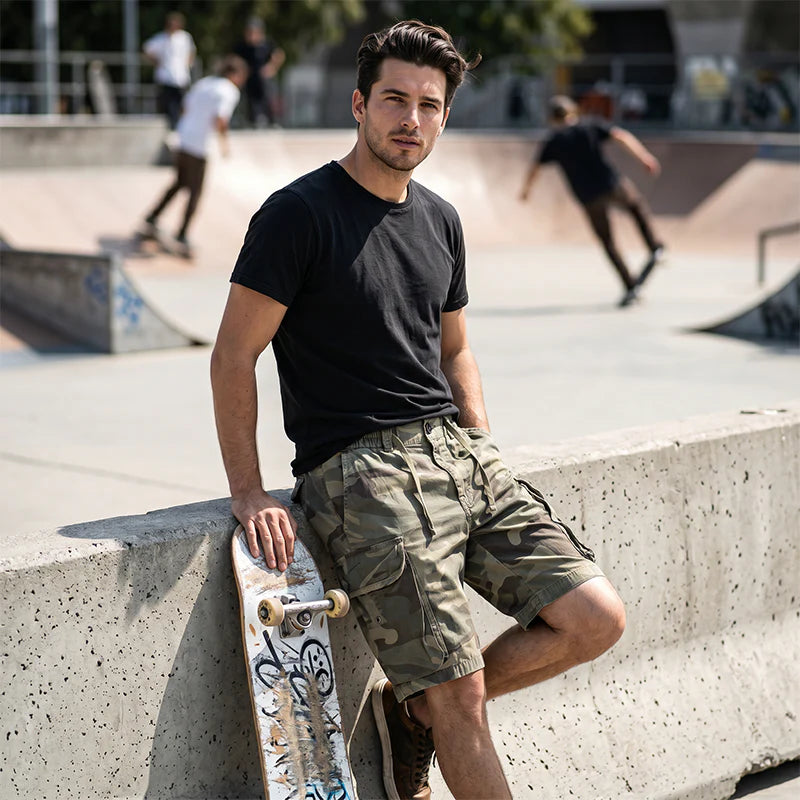 Men’s Camouflage Cargo Shorts