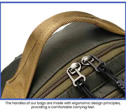 Multi-Pocket Crossbody Sling Bag