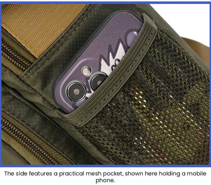 Multi-Pocket Crossbody Sling Bag