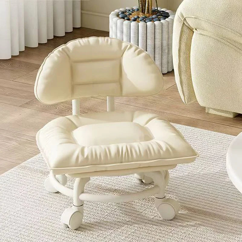 Cloud Cushion Rolling Low Stool