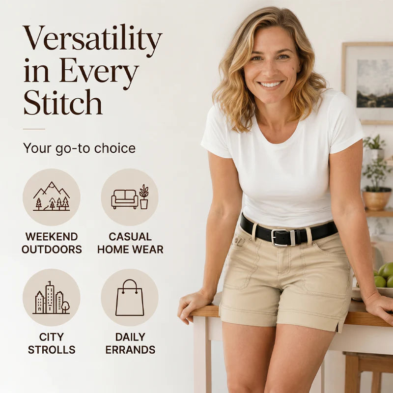 Women’s Stretch Utility Pocket Shorts