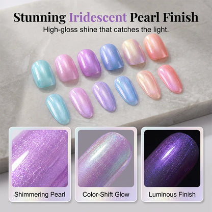6-Piece Gel Nail Colour Pen Set