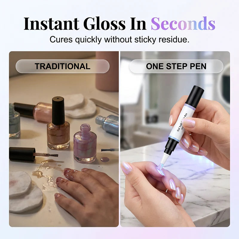 6-Piece Gel Nail Colour Pen Set