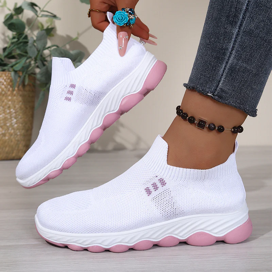 Women’s Lightweight Mesh Slip-On Trainers