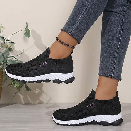 Women’s Lightweight Mesh Slip-On Trainers