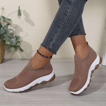 Women’s Lightweight Mesh Slip-On Trainers