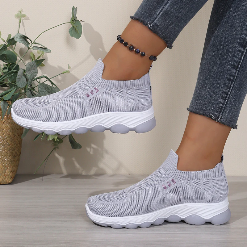 Women’s Lightweight Mesh Slip-On Trainers