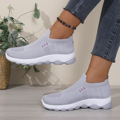 Women’s Lightweight Mesh Slip-On Trainers