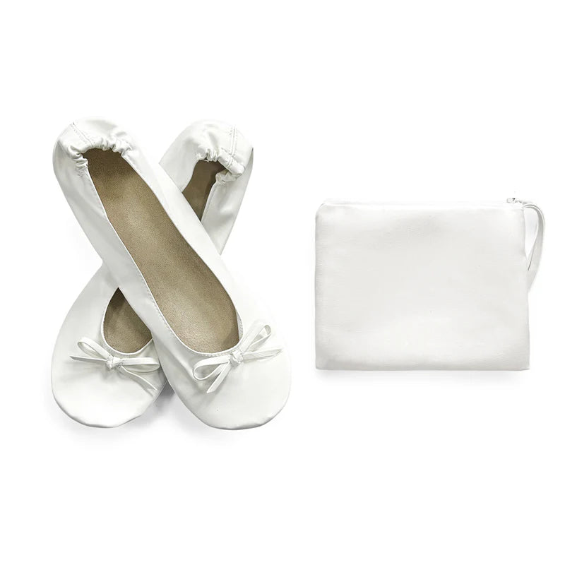 Women’s Foldable Bow Ballet Flats