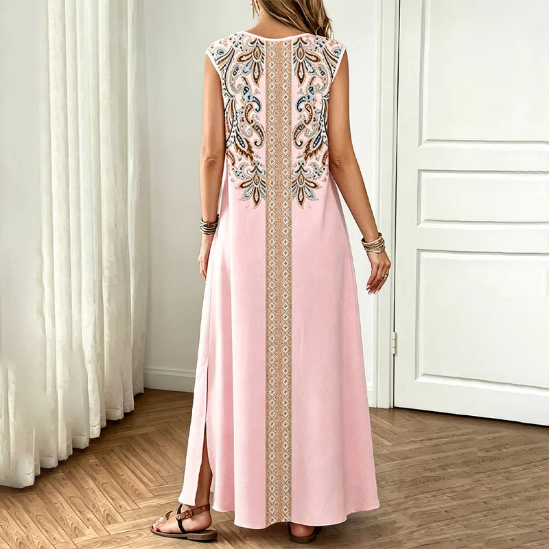 Women’s Printed Boho Maxi Dress