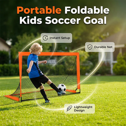 Portable Foldable Children’s Football Goal