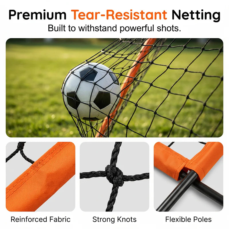 Portable Foldable Children’s Football Goal