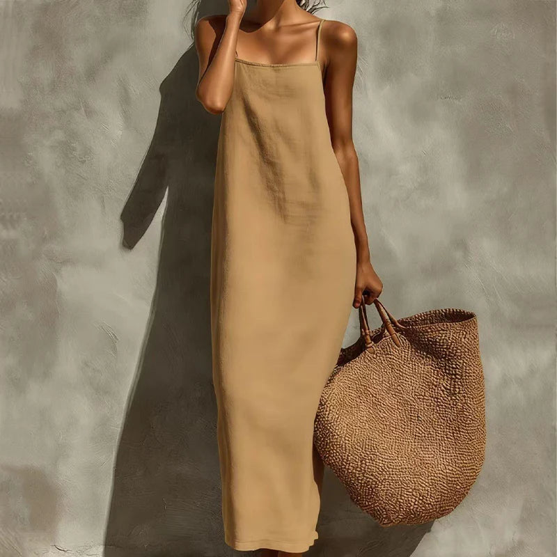 Women’s Relaxed Maxi Slip Dress