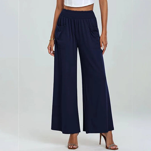 Women’s High-Waisted Wide-Leg Trousers