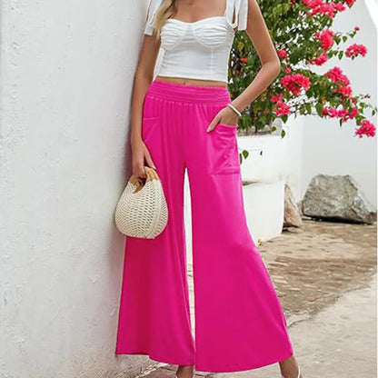 Women’s High-Waisted Wide-Leg Trousers