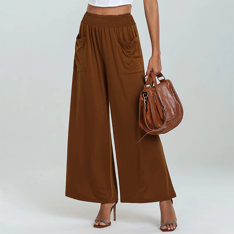 Women’s High-Waisted Wide-Leg Trousers