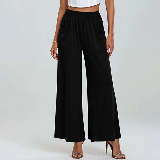 Women’s High-Waisted Wide-Leg Trousers