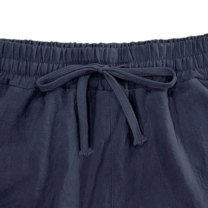 Men’s Cropped Drawstring Lounge Trousers