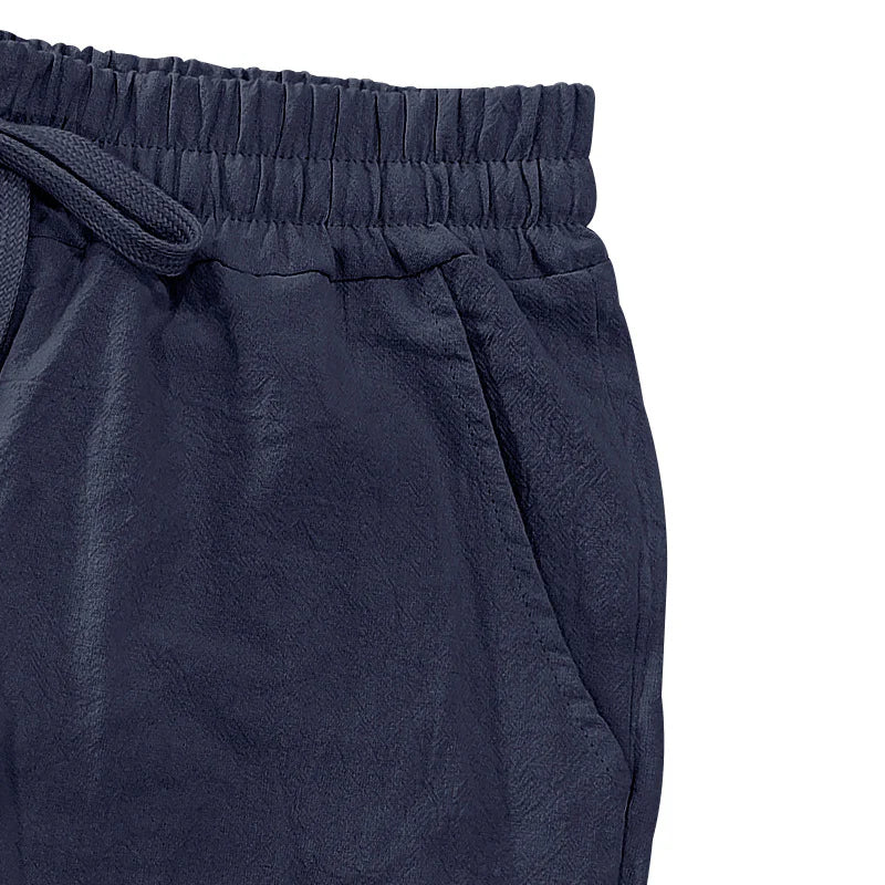 Men’s Cropped Drawstring Lounge Trousers