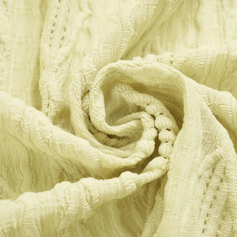 Women's Pointelle Open-Front Knit Cardigan