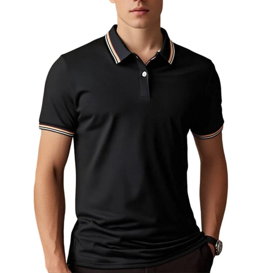 Men’s Contrast Trim Polo Shirt