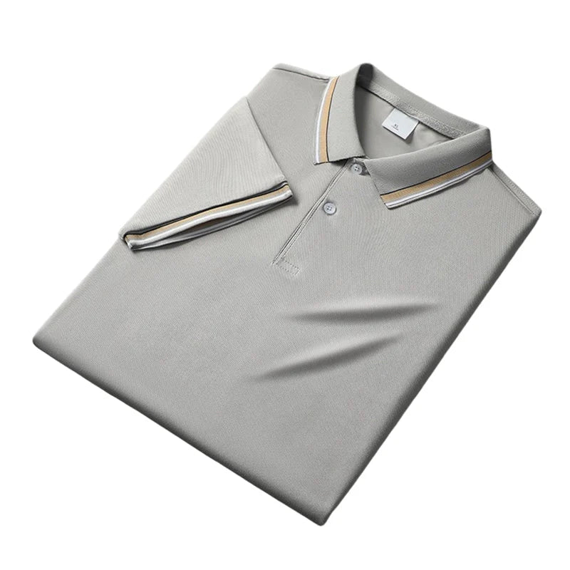 Men’s Contrast Trim Polo Shirt