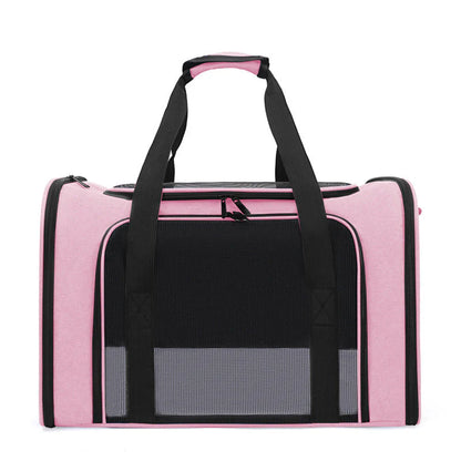 Large Foldable Mesh Cat Carrier