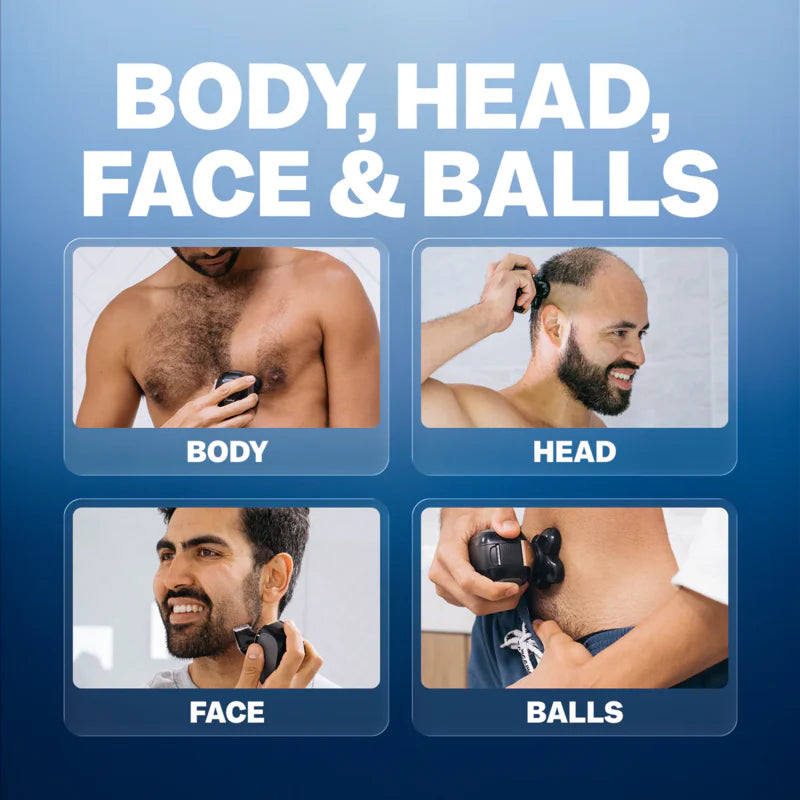 5-Head Wet & Dry Grooming Shaver
