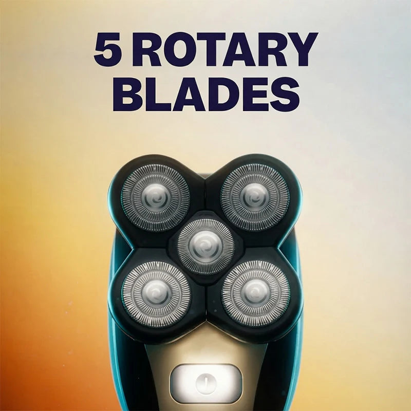 5-Head Wet & Dry Grooming Shaver