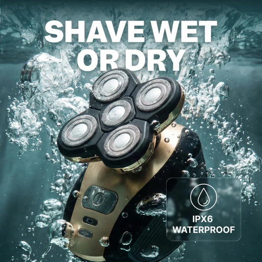 5-Head Wet & Dry Grooming Shaver