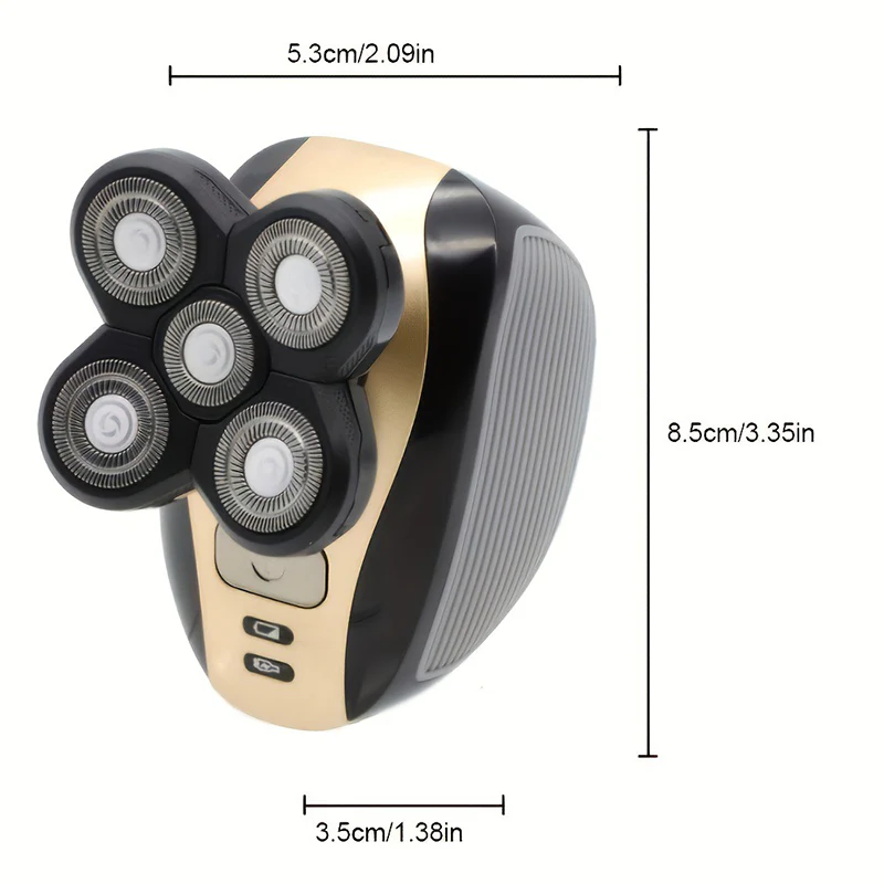 5-Head Wet & Dry Grooming Shaver