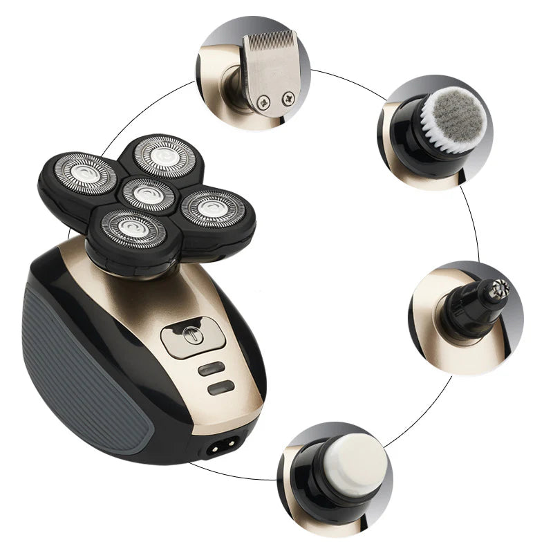 5-Head Wet & Dry Grooming Shaver