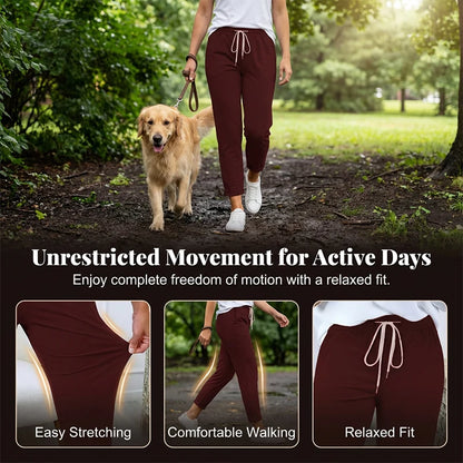 Women's Tapered Drawstring Trousers
