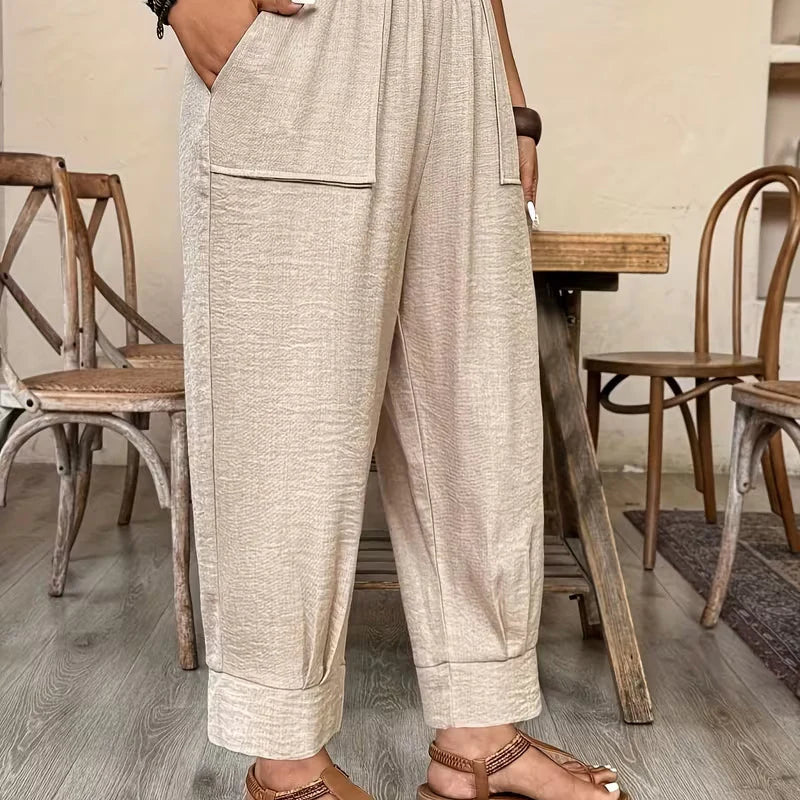 Women’s Relaxed Cuffed Trousers