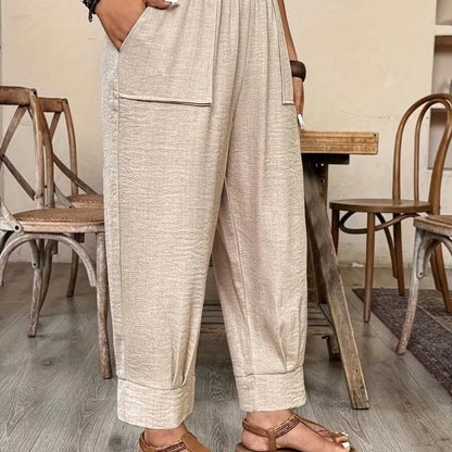 Women’s Relaxed Cuffed Trousers