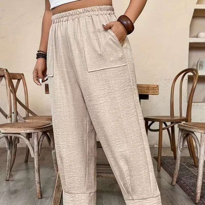 Women’s Relaxed Cuffed Trousers