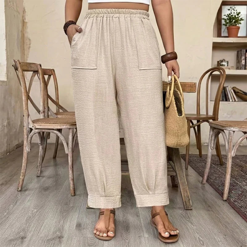 Women’s Relaxed Cuffed Trousers